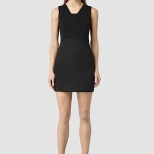 All Saints Black Mini Dress